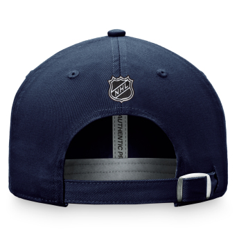 Washington Capitals баскетболна шапка с козирка Authentic Pro Prime Graphic Unstructured Adjustable navy