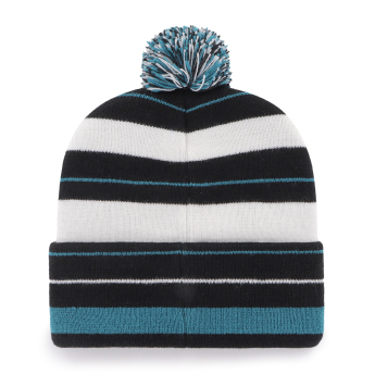 San Jose Sharks зимна шапка Power Line 47 CUFF KNIT Black