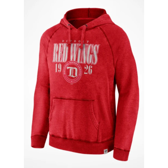 Detroit Red Wings мъжки суитшърт с качулка A/LS Hoodie red