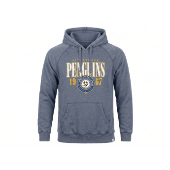 Pittsburgh Penguins мъжки суитшърт с качулка A/LS Hoodie navy