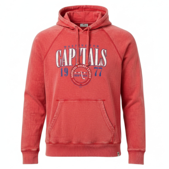 Washington Capitals мъжки суитшърт с качулка A/LS Hoodie red