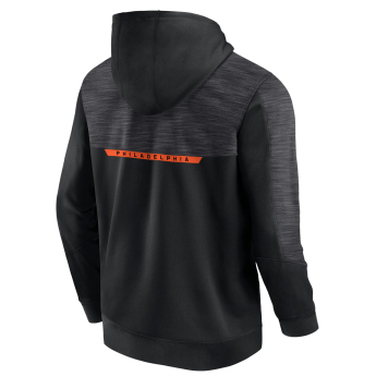 Philadelphia Flyers мъжки суитшърт с качулка Poly Fleece POH black