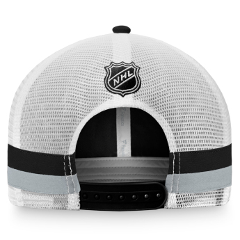 Los Angeles Kings баскетболна шапка с козирка Fundamental Structured Trucker