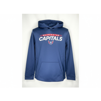Washington Capitals детски суитшърт с качулка Authentic Pro Hood Po Hoodie