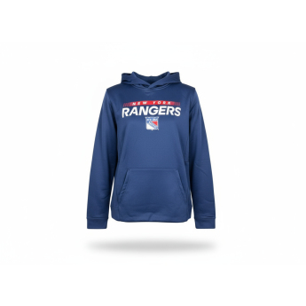 New York Rangers детски суитшърт с качулка Authentic Pro Hood Po Hoodie