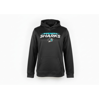 San Jose Sharks детски суитшърт с качулка Authentic Pro Hood Po Hoodie