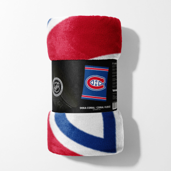 Montreal Canadiens поларено одеяло Essential 150x200 cm