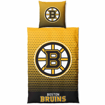 Boston Bruins спално бельо за единично легло Dots