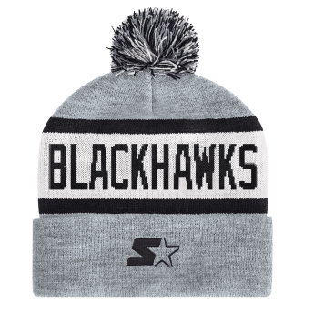 Chicago Blackhawks зимна шапка Biscuit Knit Skull