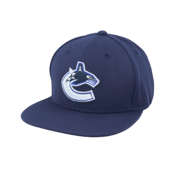 Vancouver Canucks шапка с козирка flat 400 Series Navy