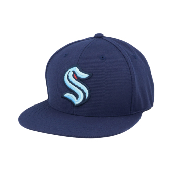 Seattle Kraken шапка с козирка flat 400 Series Navy