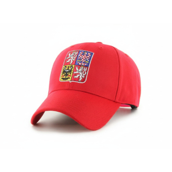 Отбори по хокей баскетболна шапка с козирка Czech Republic 47 MVP SNAPBACK Red