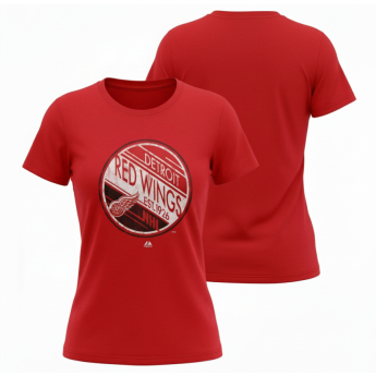 Detroit Red Wings дамска тениска Circle red