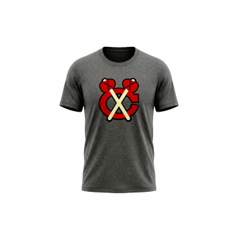 Chicago Blackhawks мъжка тениска Tek Patch grey