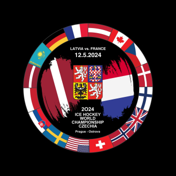 Отбори по хокей шайба Ice Hockey World Championship Czechia MS 2024 Dueling 12.5.2024 Latvia vs. France