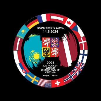 Отбори по хокей шайба Ice Hockey World Championship Czechia MS 2024 Dueling 14.5.2024 Kazakhstan vs. Latvia