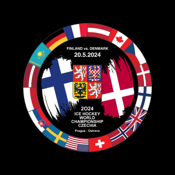 Отбори по хокей шайба Ice Hockey World Championship Czechia MS 2024 Dueling 20.5.2024 Finland vs. Denmark
