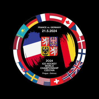 Отбори по хокей шайба Ice Hockey World Championship Czechia MS 2024 Dueling 21.5.2024 France vs. Germany