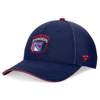 New York Rangers баскетболна шапка с козирка 2024 Draft NHL On Stage Trucker Adjustable Hat