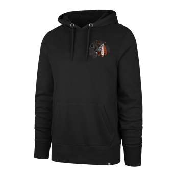 Chicago Blackhawks мъжки суитшърт с качулка Imprint Backer 47 Burnside Hood