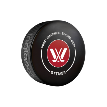 NHL продукти шайба 2024 Inaugural Season Official Game Hockey red