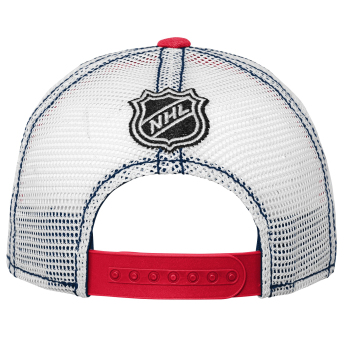 Washington Capitals детска бейзболна шапка с козирка Lockup Meshback Adjustable