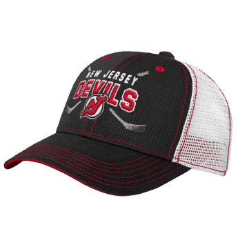 New Jersey Devils детска бейзболна шапка с козирка Lockup Meshback Adjustable