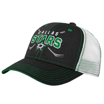 Dallas Stars детска бейзболна шапка с козирка Lockup Meshback Adjustable