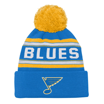 St. Louis Blues детска зимна шапка 3Rd Jersey Jacquard Cuff Pom