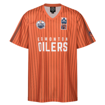 Edmonton Oilers мъжка тениска Soccer Style Jersey