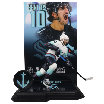 Seattle Kraken фигурка Matty Beniers #10 Figure SportsPicks LIMITED PLATINUM CHASE