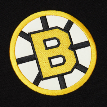 Boston Bruins мъжки суитшърт NHL Playoff Win 2.0 Full Zip Fleece Vintage Logo