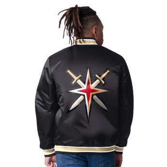 Vegas Golden Knights мъжко яке The CLOSER Reversible Varsity Satin