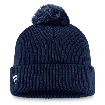Seattle Kraken зимна шапка A/CAP Beanie Cuff Pom