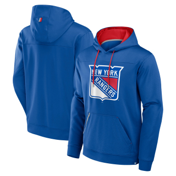 New York Rangers мъжки суитшърт с качулка Defender