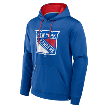 New York Rangers мъжки суитшърт с качулка Defender