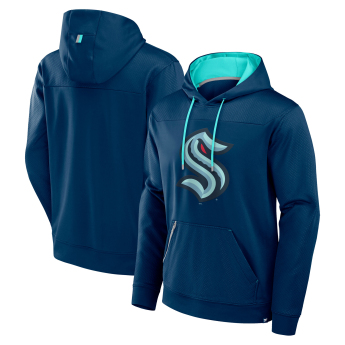 Seattle Kraken мъжки суитшърт с качулка Defender Pullover