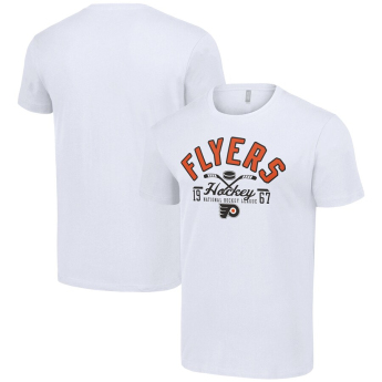 Philadelphia Flyers мъжка тениска Half Puck White