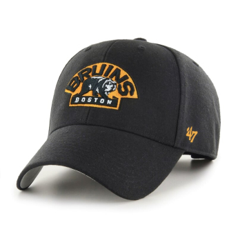 Boston Bruins баскетболна шапка с козирка MVP bear black