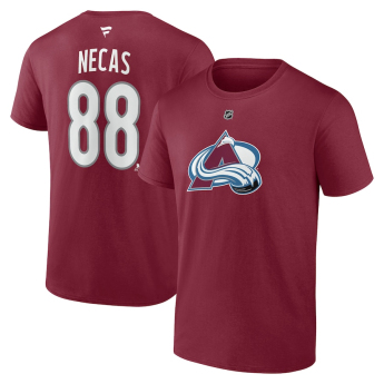 Colorado Avalanche мъжка тениска Martin Necas #88 Name & Number