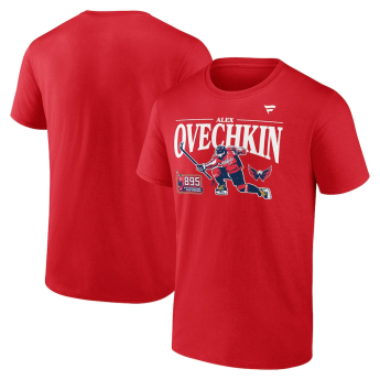 Washington Capitals мъжка тениска Alex Ovechkin #8  The GR8 Chase Celebration red
