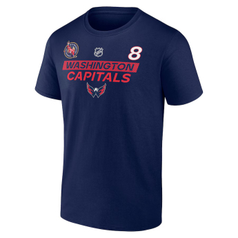Washington Capitals мъжка тениска Alex Ovechkin #8 Washington Capitals The GR8 Chase Scorer Name & Number