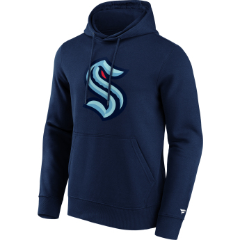Seattle Kraken мъжки суитшърт с качулка Primary Logo Graphic navy