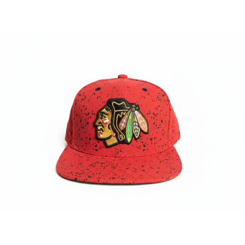 Chicago Blackhawks шапка с козирка flat Splatters Snapback