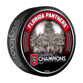 Florida Panthers шайба 2025 Stanley Cup Champions Team Celebration Hockey
