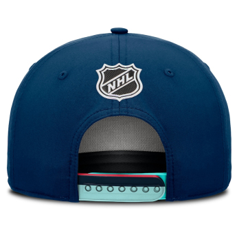 Seattle Kraken баскетболна шапка с козирка 2025 Draft Authentic Pro Structured Adjustable