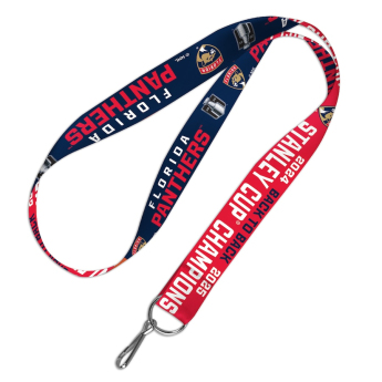 Florida Panthers ключодържател за врата 2025 Stanley Cup Champions