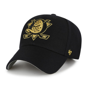 Anaheim Ducks баскетболна шапка с козирка Metallic Snap 47 MVP black