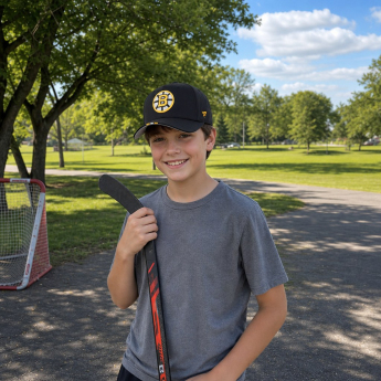 Boston Bruins баскетболна шапка с козирка Draft Podium Hat