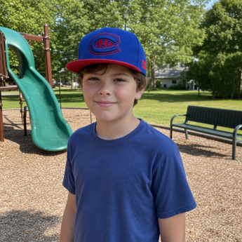 Montreal Canadiens детска шапка с  козирка flat Essentials Flatbrim Snapback